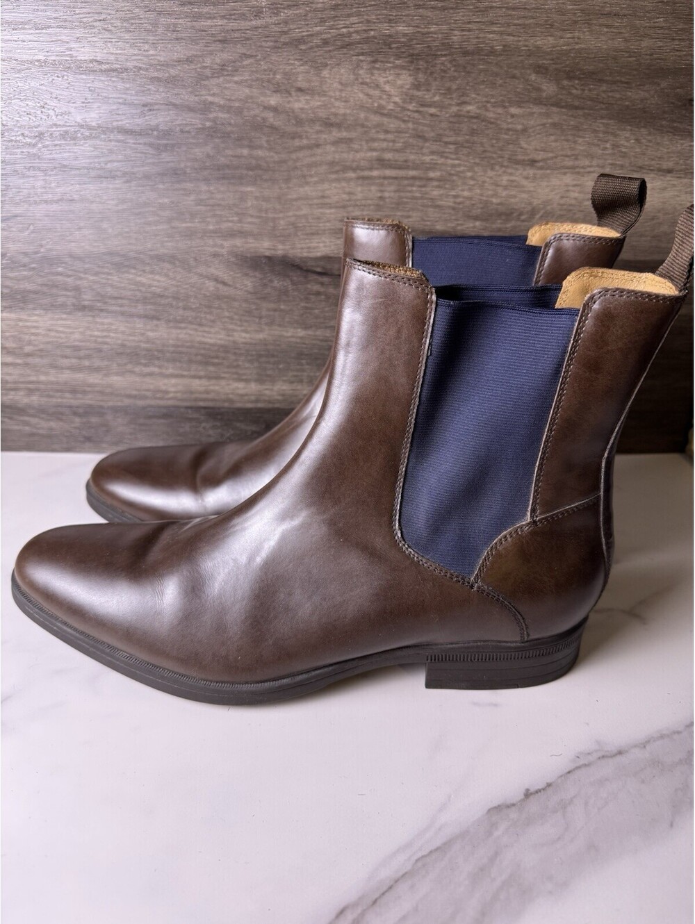 Cole Haan Grand.OS Men’s Brown Leather Chelsea Boots Size 10M C20769